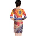 Sci Fi  Landscape painting Long Sleeve Nightdress View2