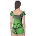 Binary Digitization Null Green Boyleg Leotard  View2