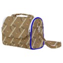 Gold Background 3d Satchel Shoulder Bag View1