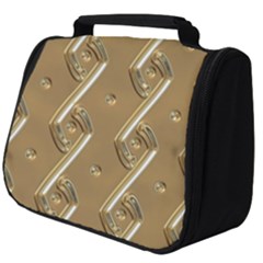 Gold Background 3d Full Print Travel Pouch (big)