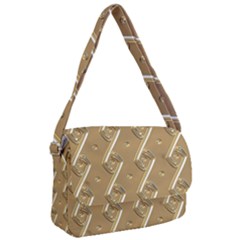 Gold Background 3d Courier Bag by Mariart