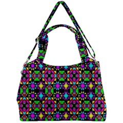 Colorful 58 Double Compartment Shoulder Bag by ArtworkByPatrick