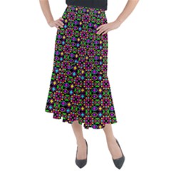 Colorful 58 Midi Mermaid Skirt