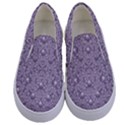 Baroque Pearls And Fauna Ornate Mandala Kids  Canvas Slip Ons View1