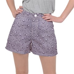 Baroque Pearls And Fauna Ornate Mandala Ripstop Shorts by pepitasart