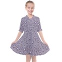 Baroque Pearls And Fauna Ornate Mandala Kids  All Frills Chiffon Dress View1