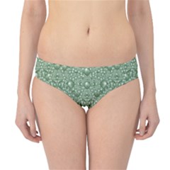 Baroque Green Pearls Ornate Bohemian Hipster Bikini Bottoms by pepitasart