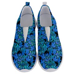 Fall Leaves Blue No Lace Lightweight Shoes by bloomingvinedesign