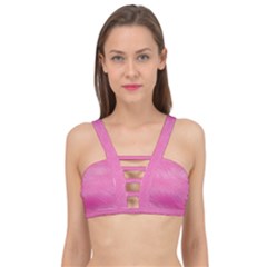 Hot Pink Breeze Cage Up Bikini Top