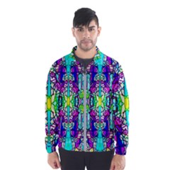 Colorful 60 Men s Windbreaker by ArtworkByPatrick