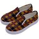 Plaid 5 Kids  Canvas Slip Ons View2