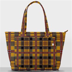 Plaid 5 Back Pocket Shoulder Bag 