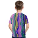 Wavy scribble abstract Kids  Cotton Tee View2