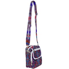 Colorful 63 Shoulder Strap Belt Bag by ArtworkByPatrick