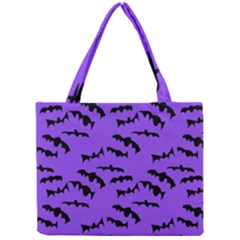 Bats Pattern Mini Tote Bag by bloomingvinedesign