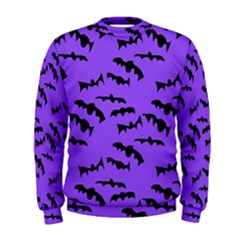 Bats Pattern Men s Sweatshirt by bloomingvinedesign