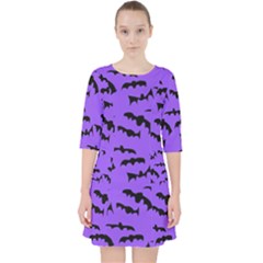 Bats Pattern Pocket Dress by bloomingvinedesign