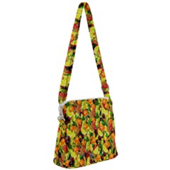 Colorful 65 Zipper Messenger Bag by ArtworkByPatrick