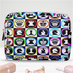 Chess Make Up Pouch (medium) by ArtworkByPatrick