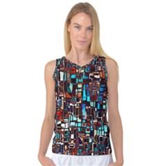 Colorful 66 Women s Basketball Tank Top by ArtworkByPatrick