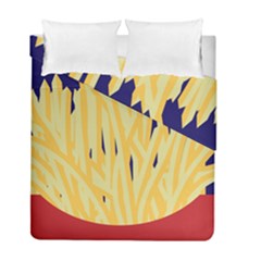 French Fries Potato Snacks Food Duvet Cover Double Side (full/ Double Size) by Simbadda