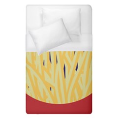 French Fries Potato Snacks Food Duvet Cover (single Size) by Simbadda