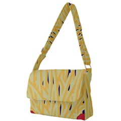 French Fries Potato Snacks Food Full Print Messenger Bag by Simbadda