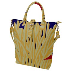 French Fries Potato Snacks Food Buckle Top Tote Bag by Simbadda