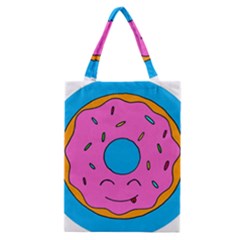 Donut Doughnut Dessert Clip Art Classic Tote Bag by Simbadda