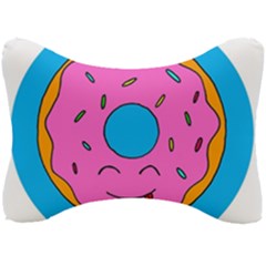 Donut Doughnut Dessert Clip Art Seat Head Rest Cushion by Simbadda