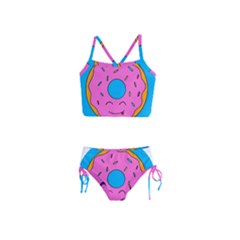 Donut Doughnut Dessert Clip Art Girls  Tankini Swimsuit by Simbadda