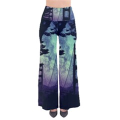 Bridge Construction Trees So Vintage Palazzo Pants by Simbadda