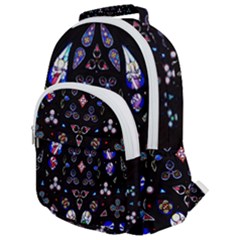 Arcelona Cathedral Spain Rounded Multi Pocket Backpack by Simbadda