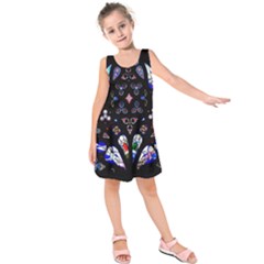 Arcelona Cathedral Spain Kids  Sleeveless Dress by Simbadda