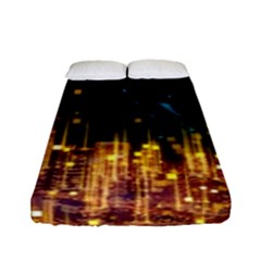 Architecture Buildings City Fitted Sheet (full/ Double Size) by Simbadda