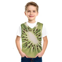 Kiwi Fruit Fresh Green Tasty Food Kids  Sportswear by Simbadda