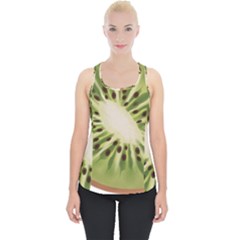 Kiwi Fruit Fresh Green Tasty Food Piece Up Tank Top by Simbadda