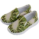 Kiwi Fruit Fresh Green Tasty Food Kids  Lightweight Slip Ons View2