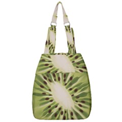 Kiwi Fruit Fresh Green Tasty Food Center Zip Backpack by Simbadda