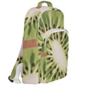 Kiwi Fruit Fresh Green Tasty Food Double Compartment Backpack View2