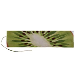 Kiwi Fruit Fresh Green Tasty Food Roll Up Canvas Pencil Holder (l) by Simbadda