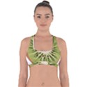 Kiwi Fruit Fresh Green Tasty Food Cross Back Hipster Bikini Top  View1