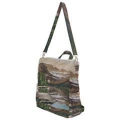 Glacier National Park Scenic View Crossbody Backpack by Simbadda