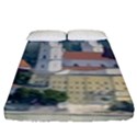 Architecture Old Sky Travel Fitted Sheet (King Size) View1