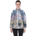 Architecture Old Sky Travel Women s High Neck Windbreaker View1