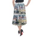 Architecture Old Sky Travel Midi Mermaid Skirt View2