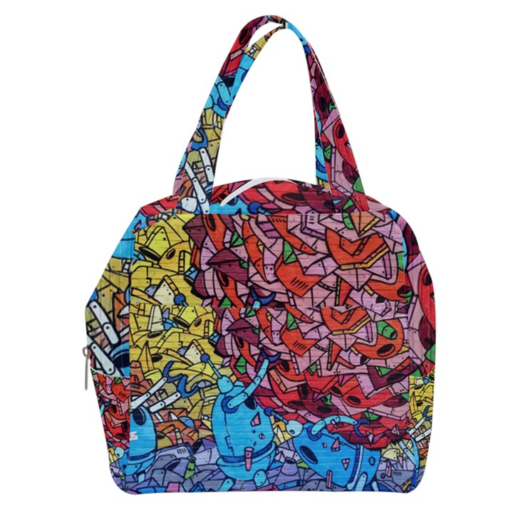 Graffiti Wall Mural Painting Arts Boxy Hand Bag