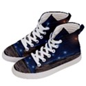 Lunar Landscape Star Brown Dwarf Men s Hi-Top Skate Sneakers View2