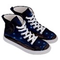 Lunar Landscape Star Brown Dwarf Men s Hi-Top Skate Sneakers View3