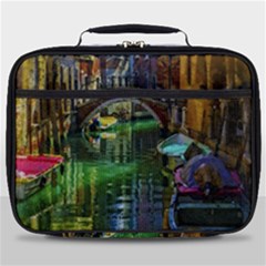 Venice City Italy Architecture Full Print Lunch Bag by Simbadda